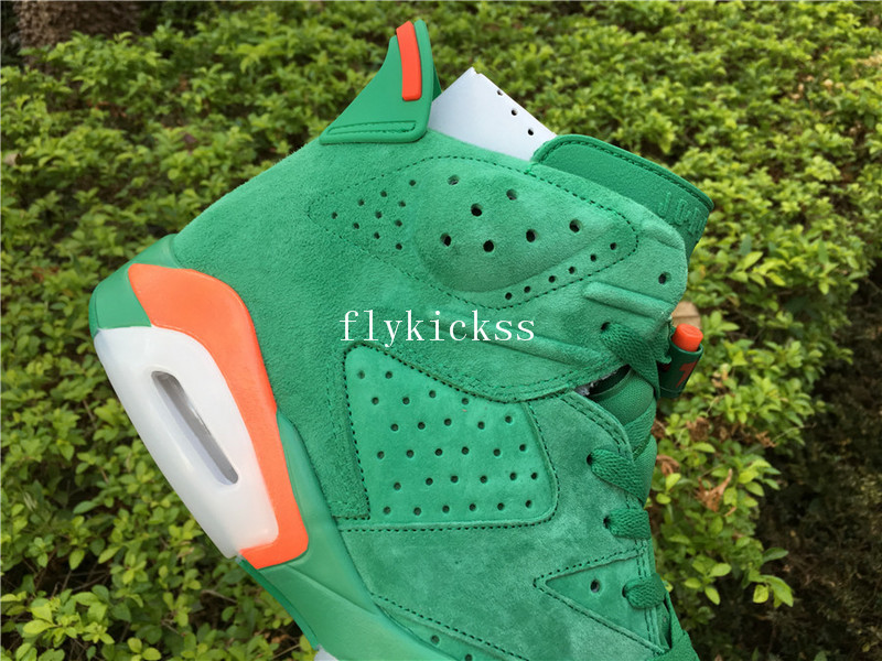 Authentic Air Jordan 6 Gatorade Green